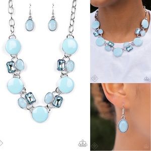 🍉🍉Dreaming in MULTICOLOR - Blue-Necklace